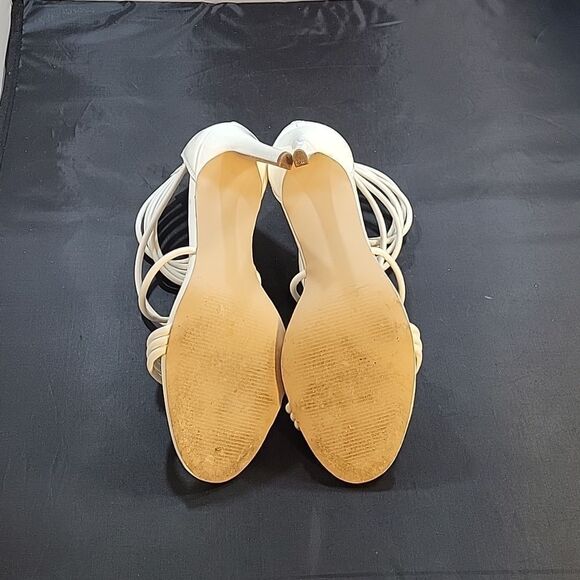 STEVE MADDEN MULTI-STRAP HIGH HEEL ROUND TOE SANDAL - Picture 14 of 15